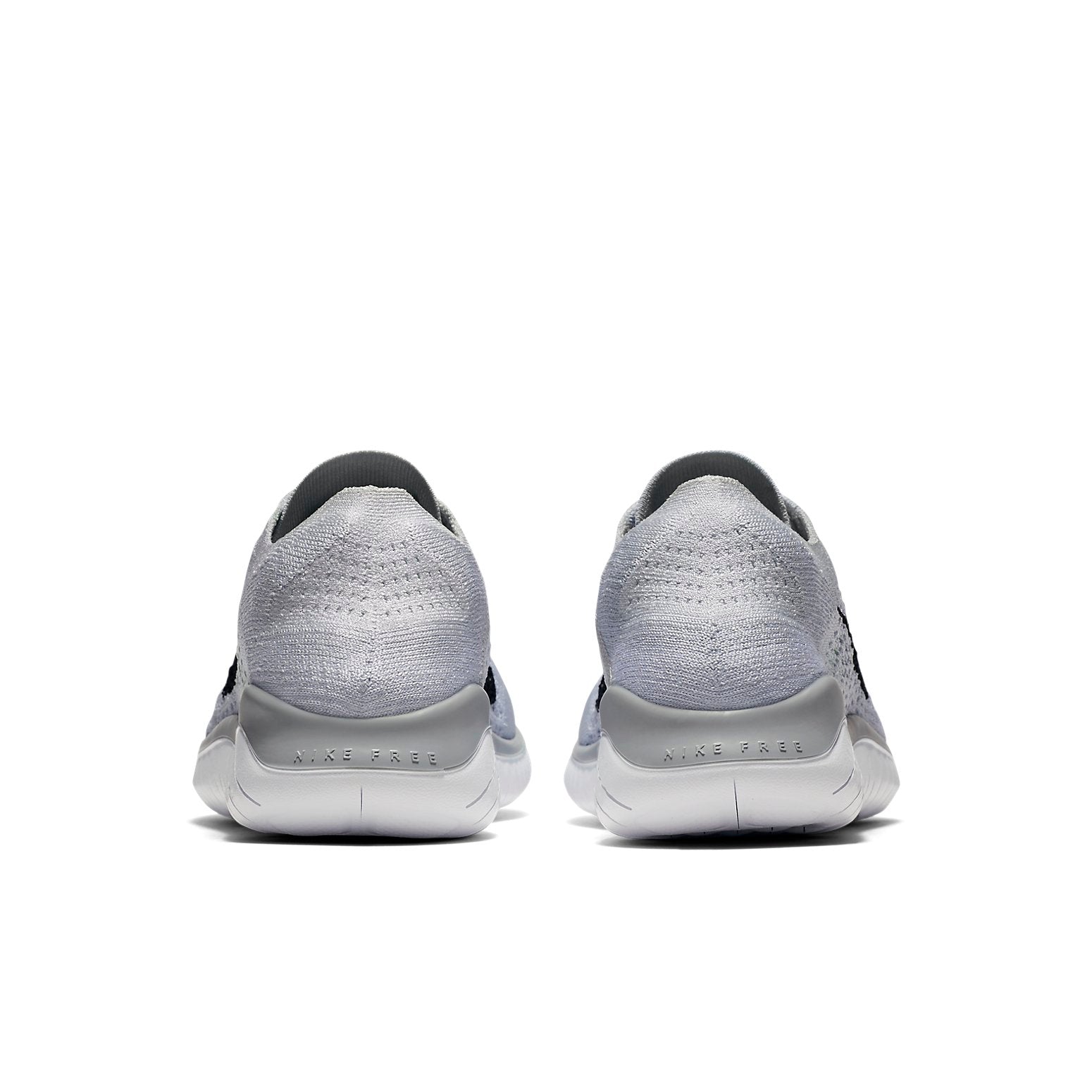 (WMNS) Nike Free RN Flyknit 2018 'White Platinum' 942839-100