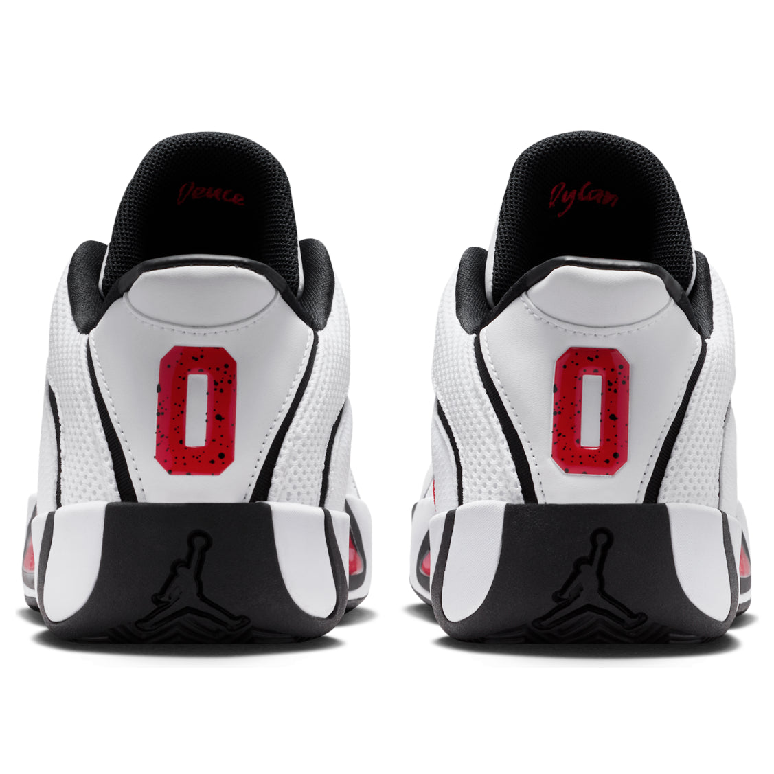 (GS) Air Jordan Tatum 4 'White University Red' HQ4611-101
