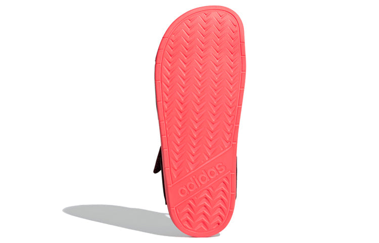 (WMNS) adidas Adilette Sandal 'Black Signal Pink' FW4300
