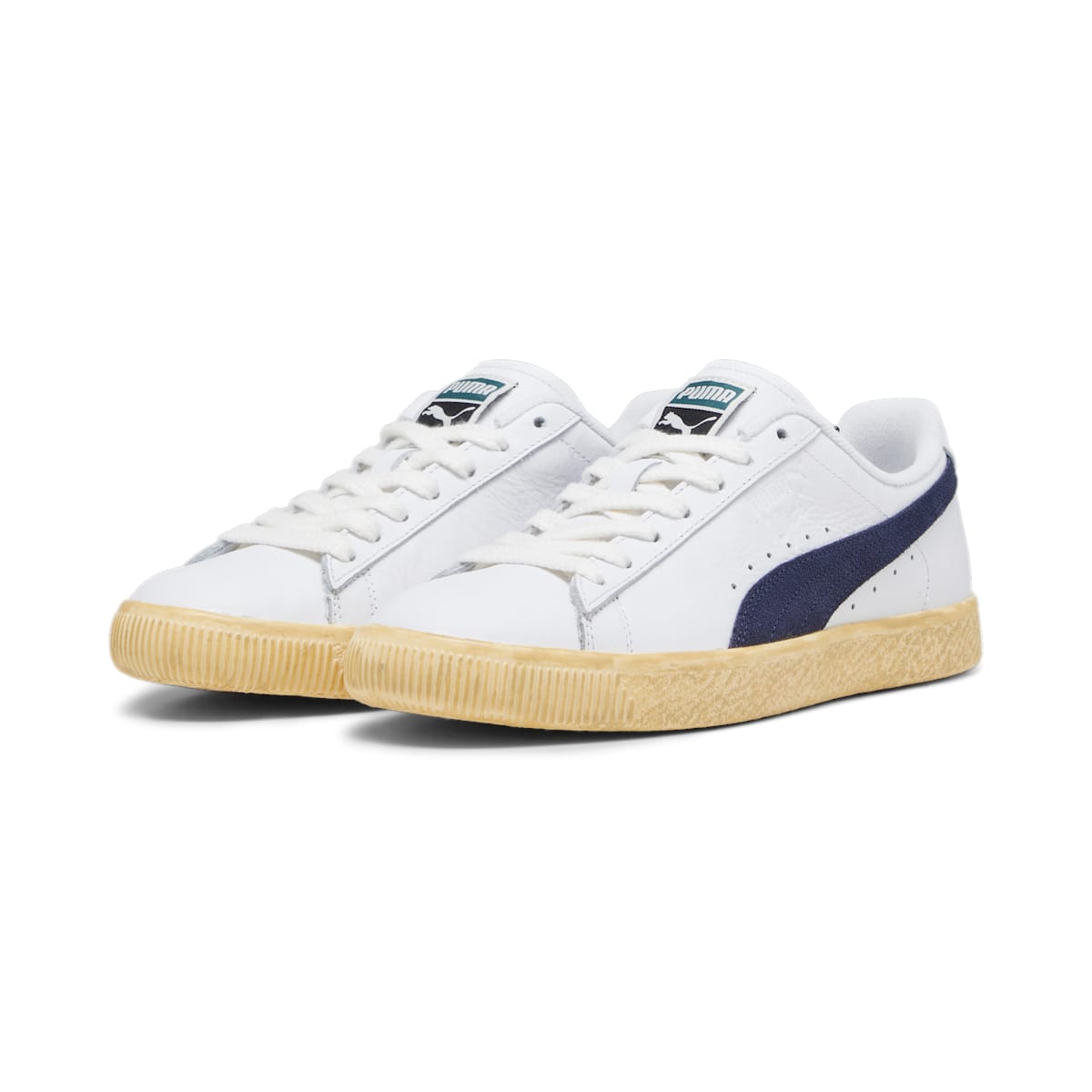 PUMA Clyde Vintage 'White Navy' 394687-01