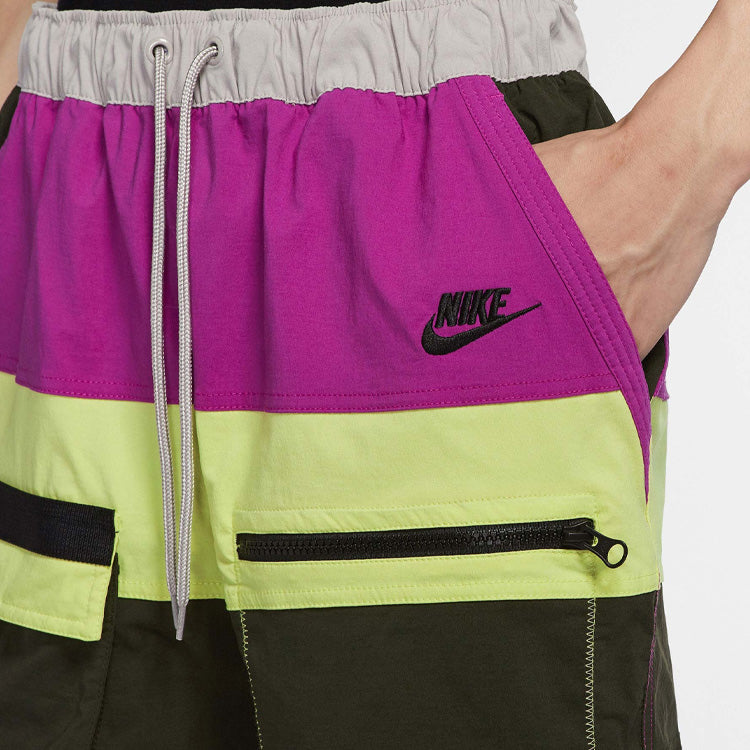 Nike Sportswear Woven Shorts Large Gray CU4225-033