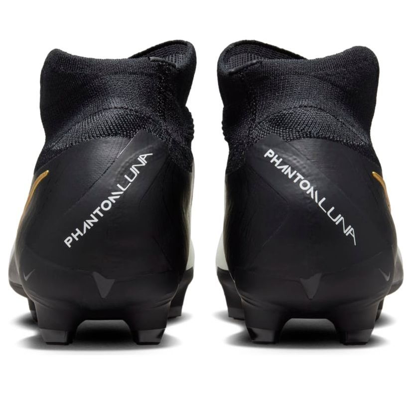 Nike Phantom Luna 2 Pro FG 'White Black Metallic Gold Coin' FJ2575-100