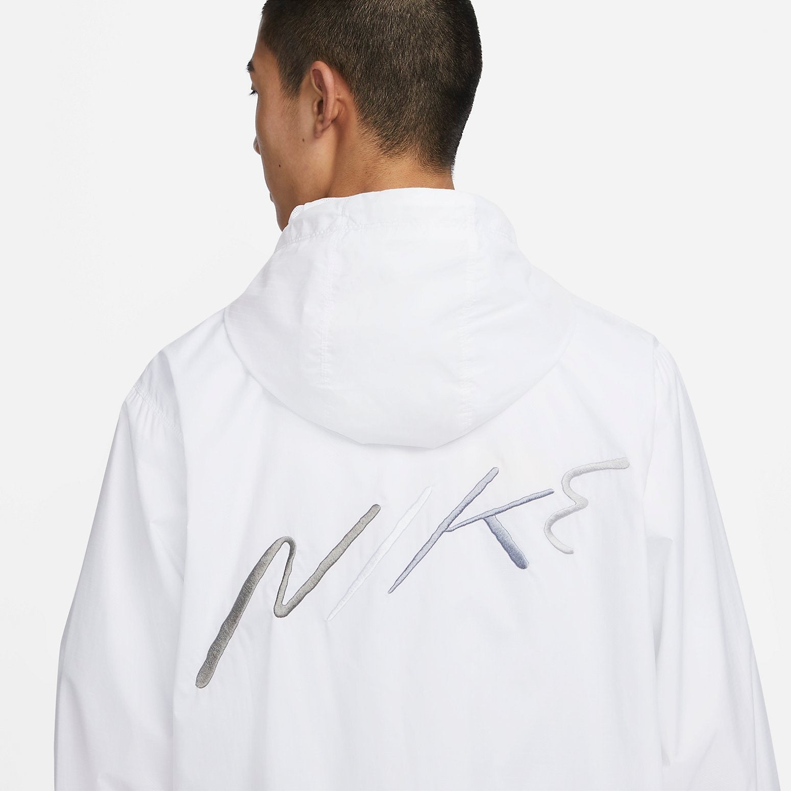 Nike Club Woven Hooded Jacket 'White' FB7805-100