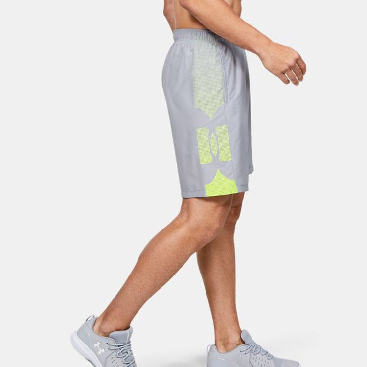 Under Armour Woven Graphic Shorts 'Light Grey Green' 1345713-014