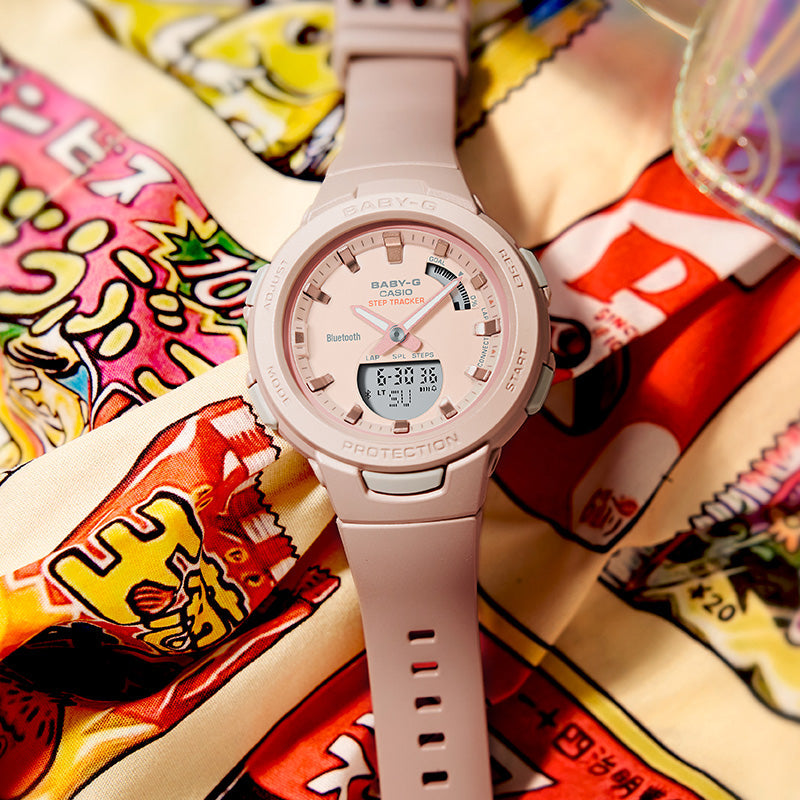 CASIO Baby-G 'Pink' BSA-B100CS-4APR