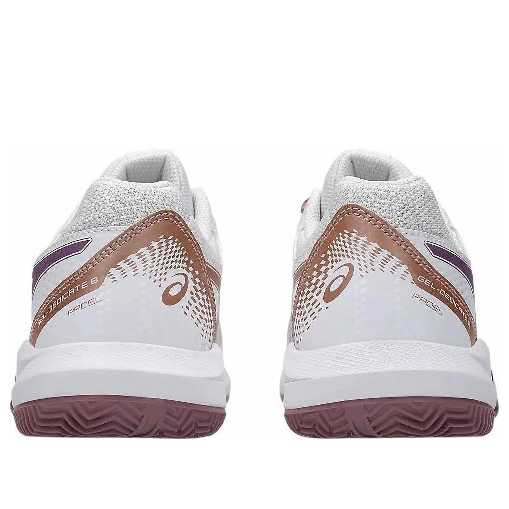 (WMNS) ASICS Gel-Dedicate 8 Padel 'White Dark Ube' 1042A241-103