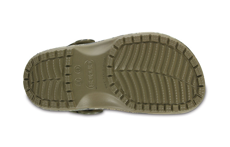 (GS) Crocs Classic Realtree Clogs 'Olive Beige' 204624-260