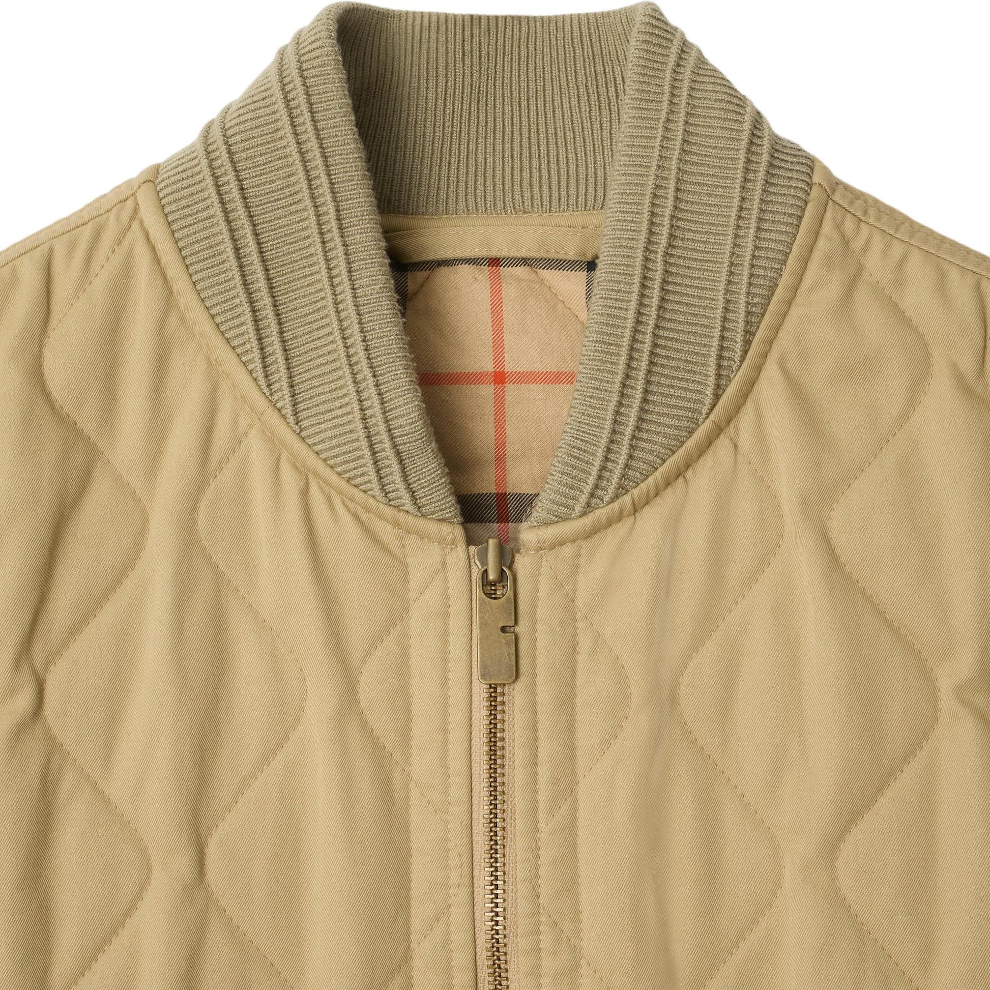 Burberry 25 Quilted Gabardine Gilet 'Beige' 81101811