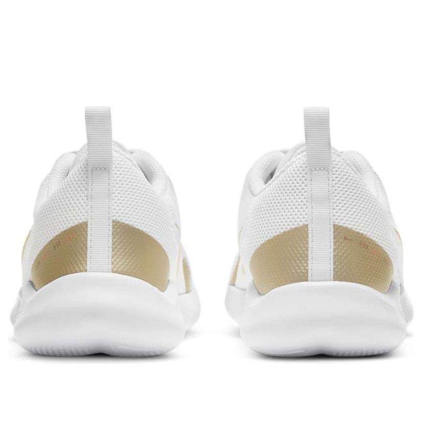 (WMNS) Nike Flex Experience Run 10 'White Metallic Gold Star' CI9964-010