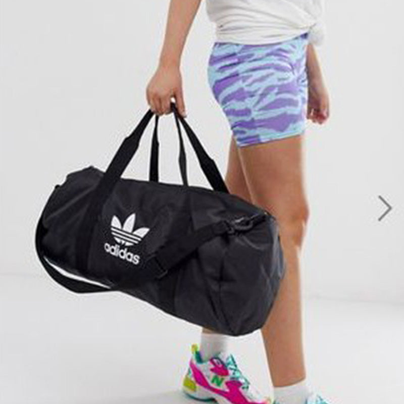 adidas Adicolor Duffel Bag 'Black White' ED7392
