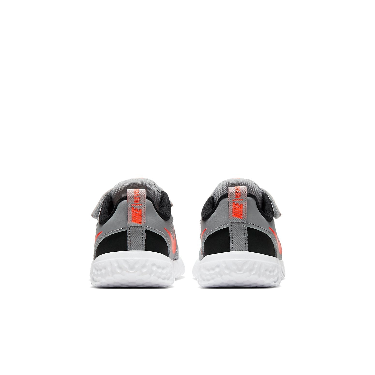 (TD) Nike K Revolution 5 Running Shoes Gray/Orange BQ5673-007
