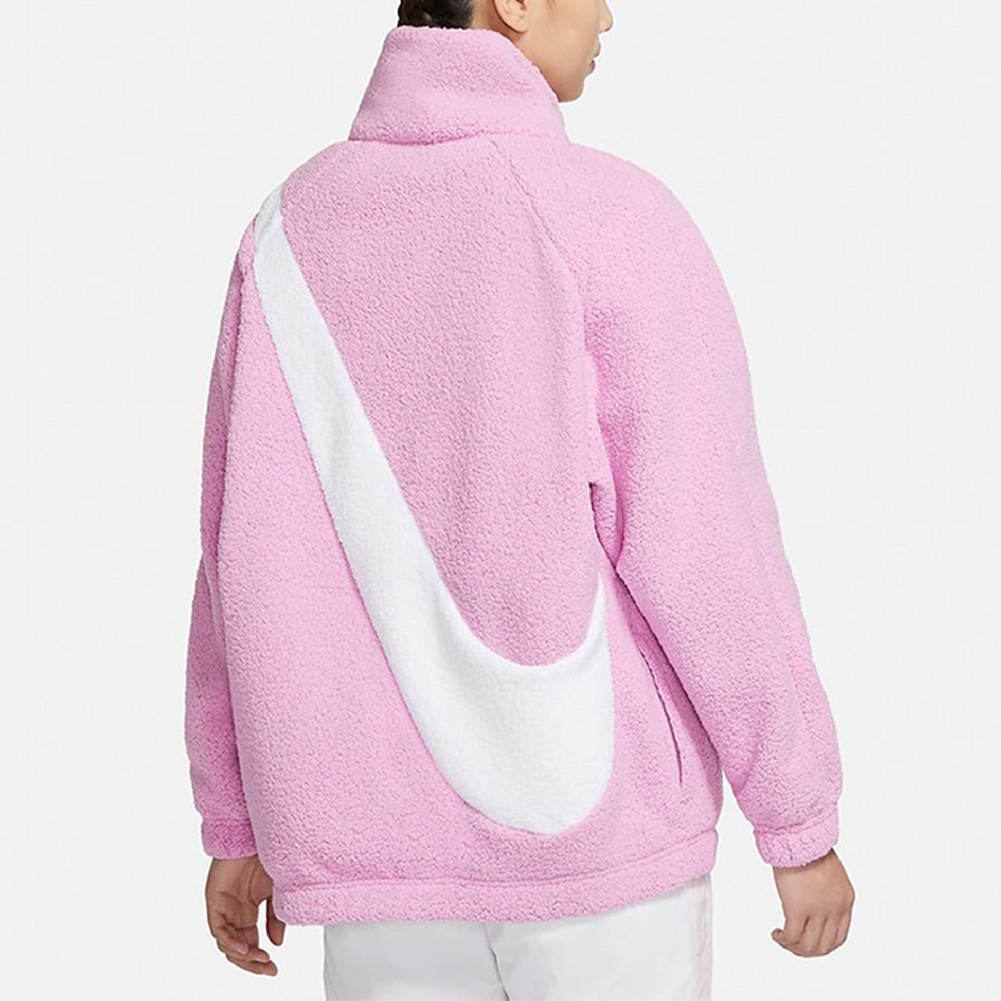 (WMNS) Nike Large Logo Casual Reversible Jacket Pink DC5138-616