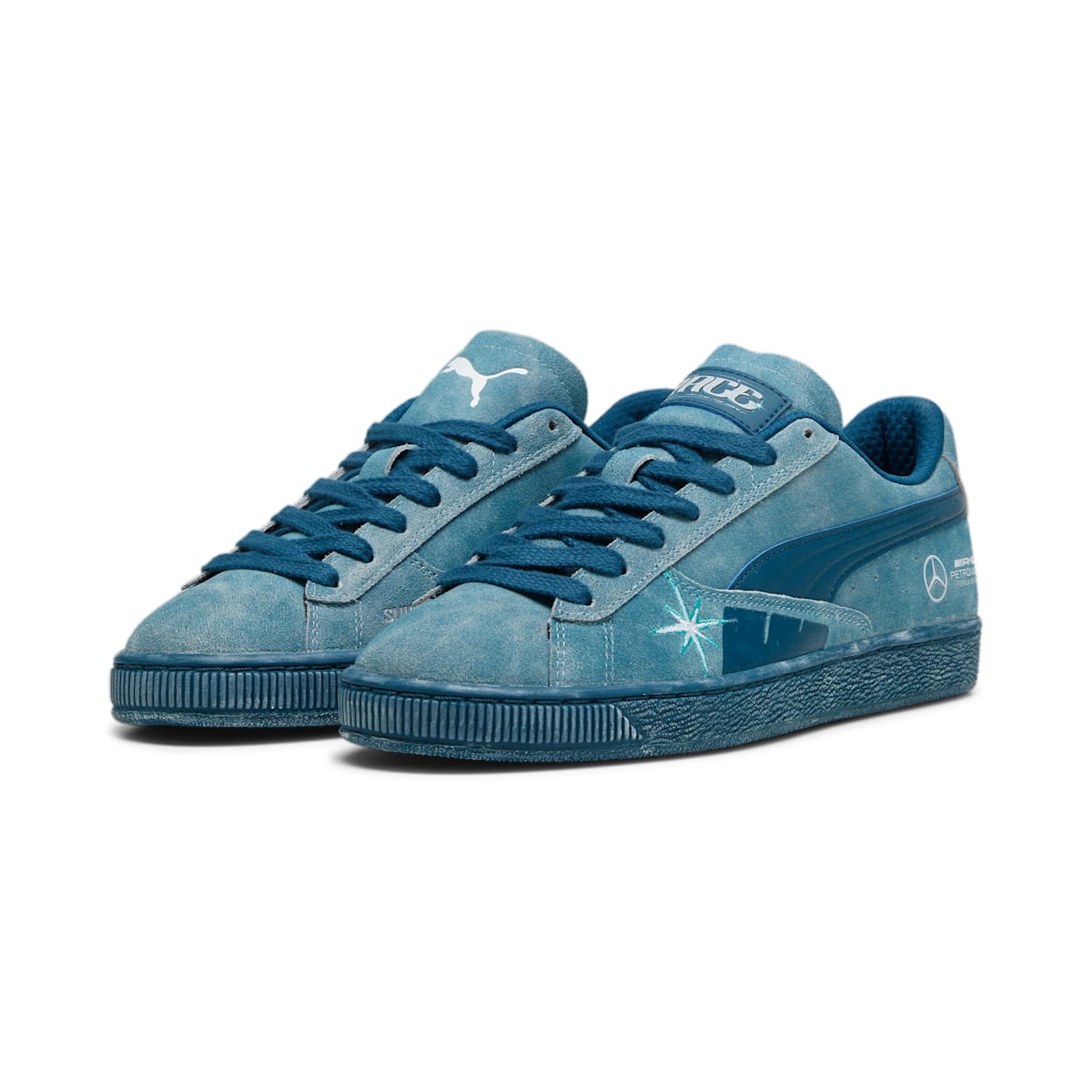 PUMA x Mercedes-AMG Petronas F1 Suede T 'Crews Go Summer' 308119-01