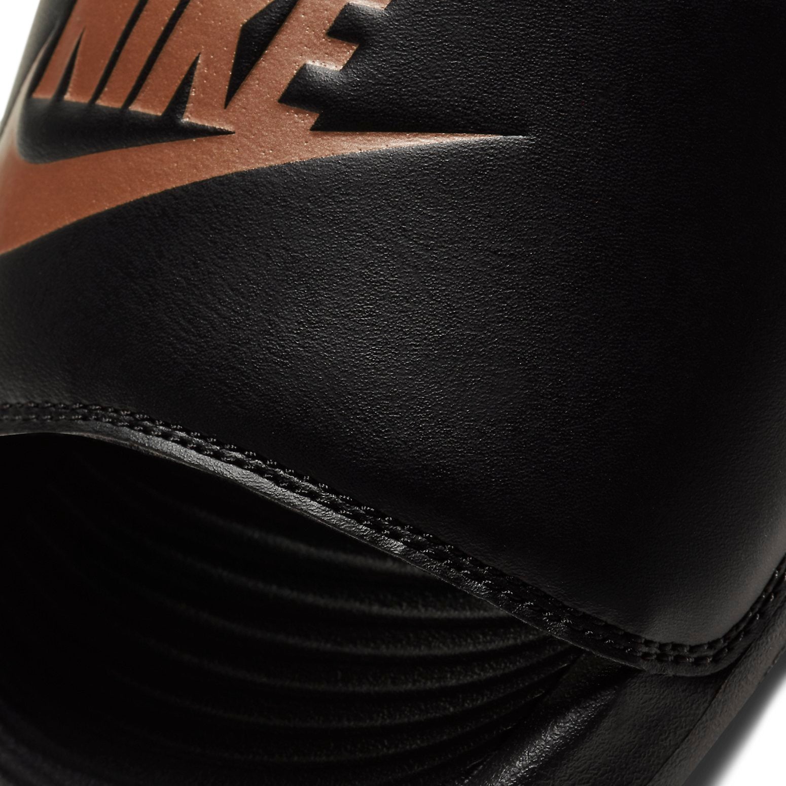 (WMNS) Nike Victori One Slide 'Black Metallic Red Bronze' CN9677-001
