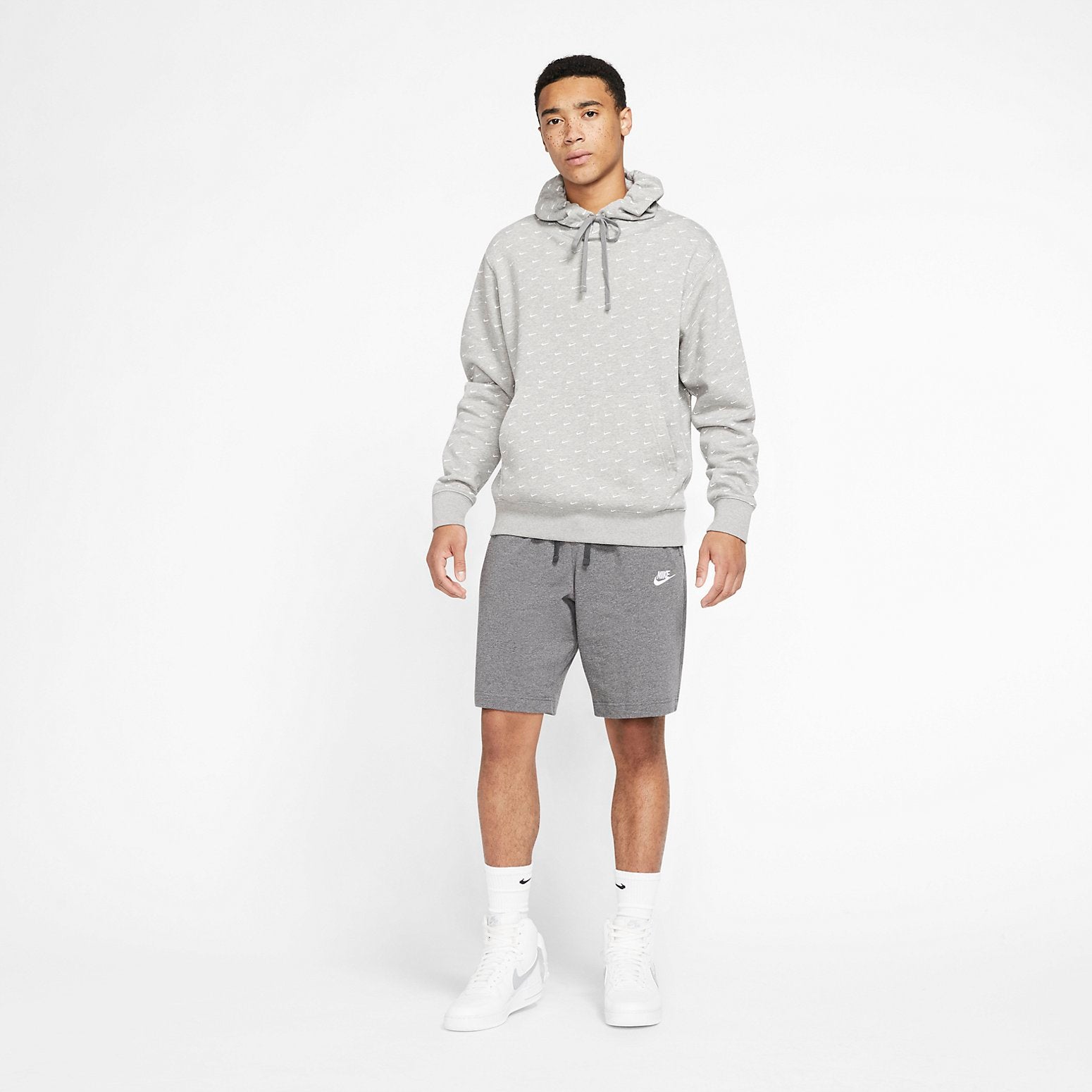 Nike Club Shorts Asia sizing 'Dark Grey' BV2773-071