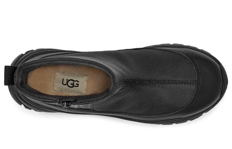 (WMNS) UGG Yose Zip Fleece Lined Snow Boots Black 1112329-BLK