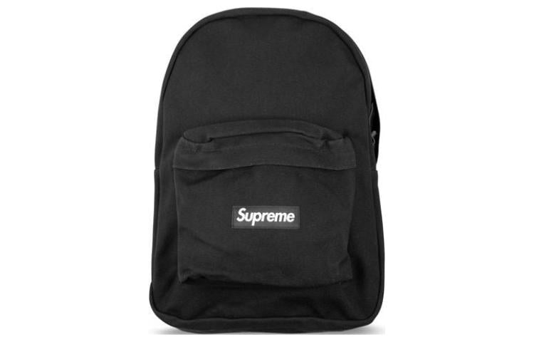 Supreme Canvas Backpack 'Black White' SUP-FW20-152