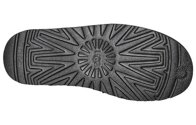 UGG Tasman Slip On Fleece Lined Shoe Black 1103900-BTNL