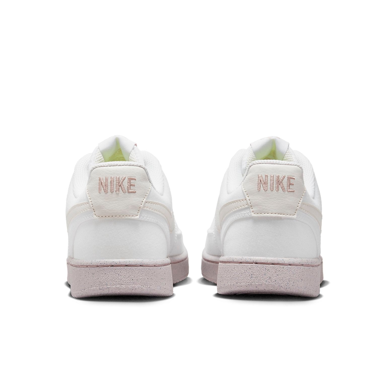 (WMNS) Nike Court Vision Low Canvas Next Nature 'White Pink Oxford' DJ6259-101