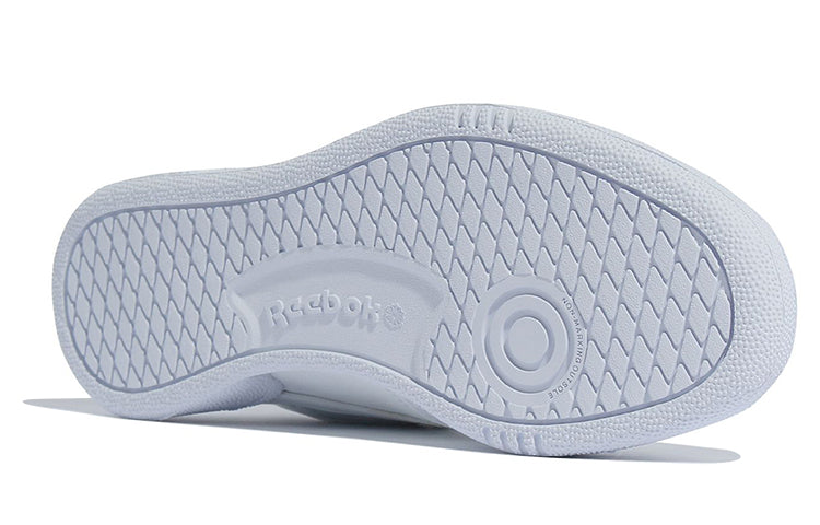 Reebok Club C 85 Gray White Low Tops Skateboarding Shoes 'White Grey' FZ4438
