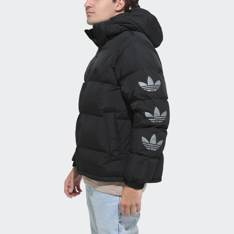 adidas originals Stay Warm Athleisure Casual Sports Down Jacket Black GE1325