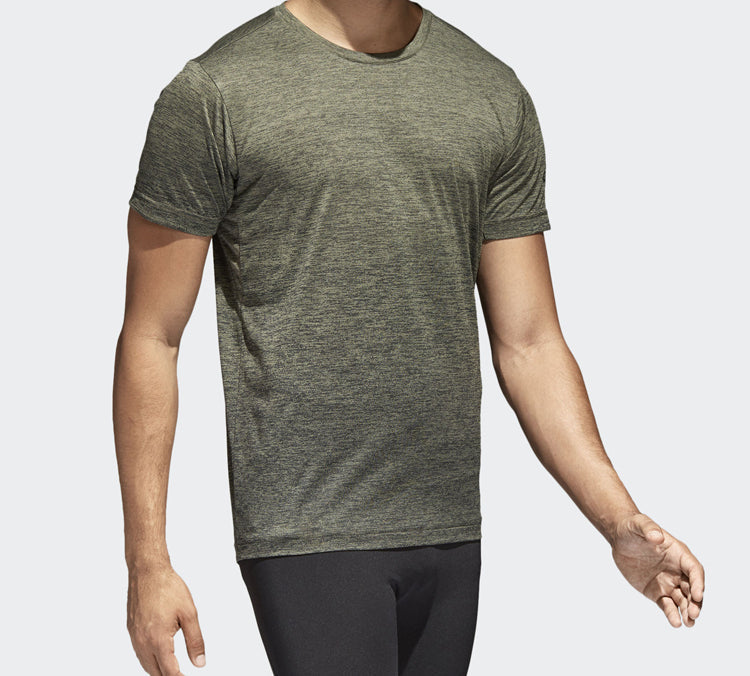 adidas FreeLift gradi Training Sports Short Sleeve Gray CW3442