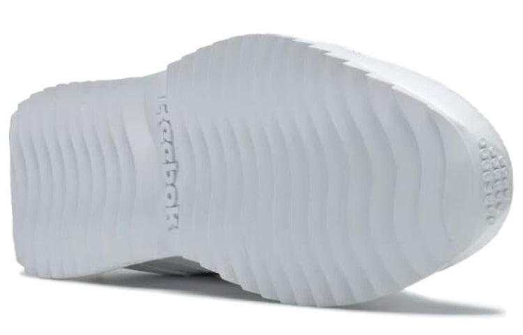 (WMNS) Reebok Royal Glide Ripple Clip 'White Gold' BS5818
