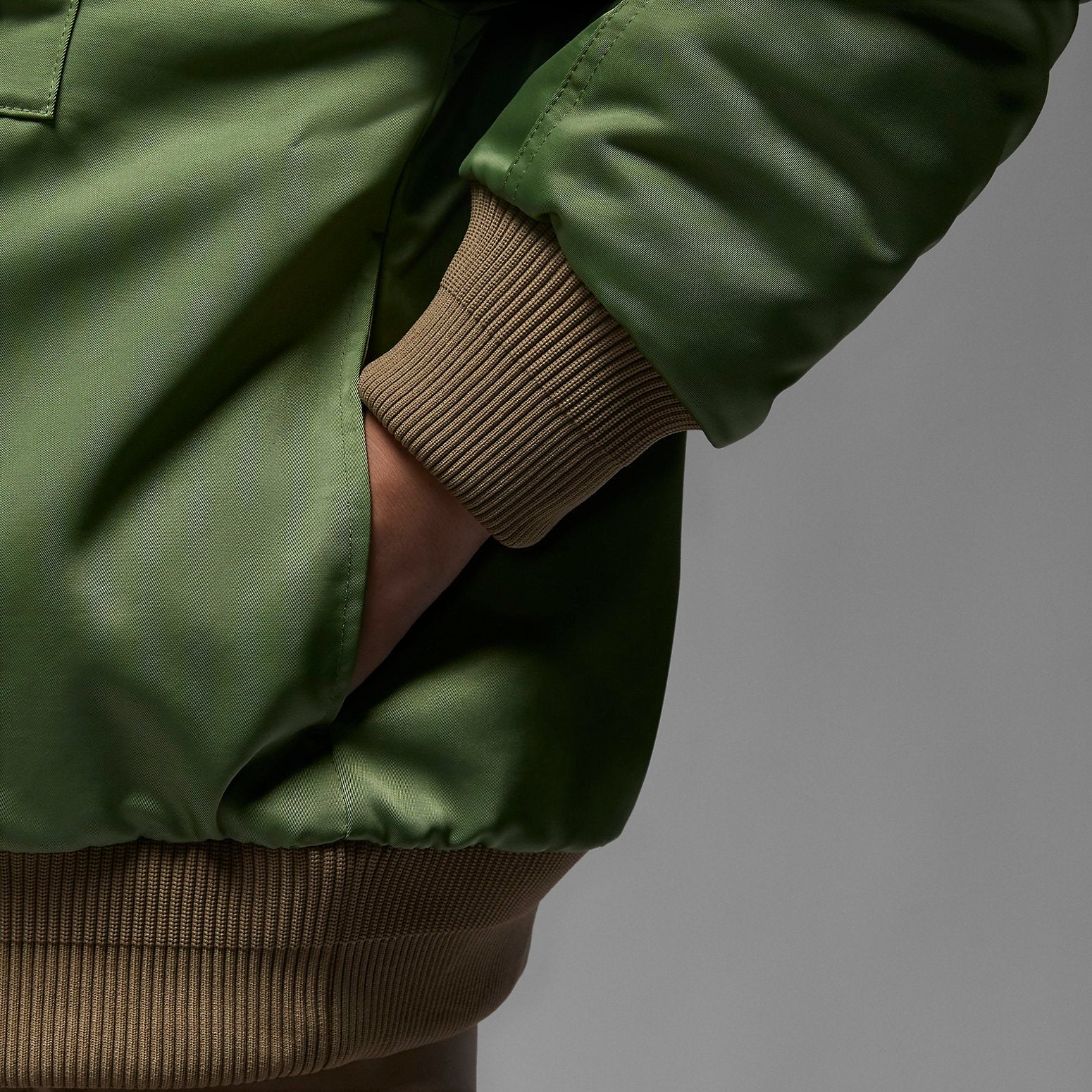 (WMNS) Air Jordan Renegade Jacket Asia Sizing 'Sky J Light Olive' FB5089-340