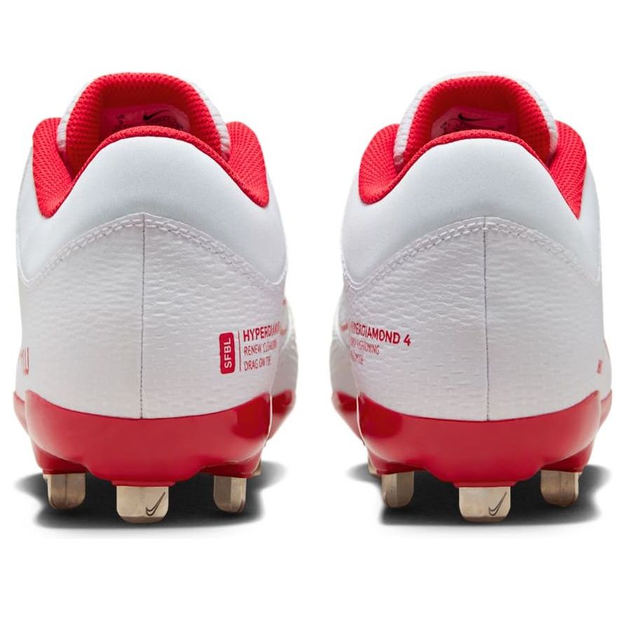 (WMNS) Nike Hyperdiamond 4 Pro 'White University Red' FZ0922-102