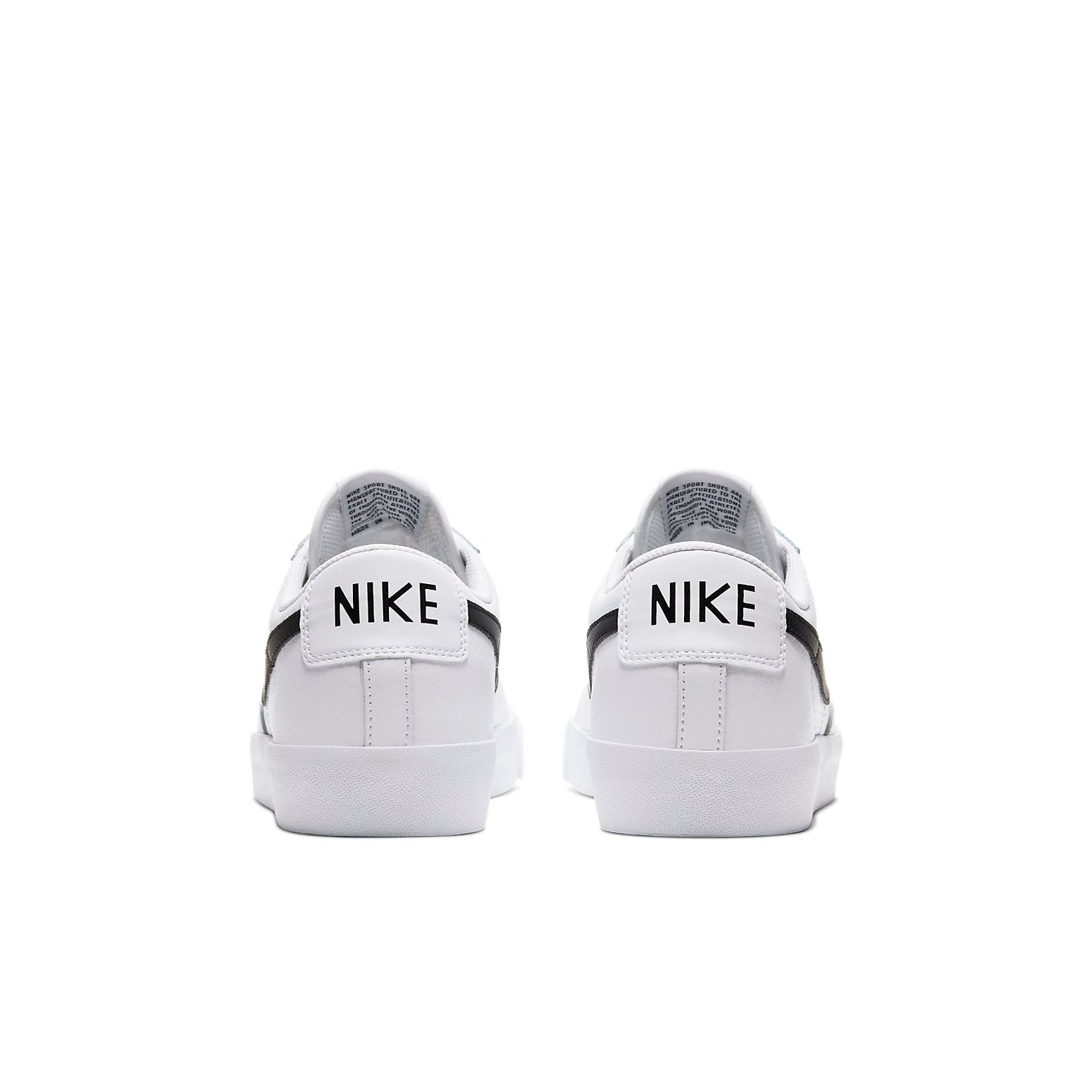 Nike Blazer Low Leather 'Black Swoosh' CZ1089-100