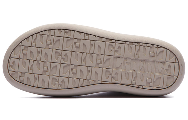 (WMNS) Li-Ning Puff Platform 'Beige' AZGT026-4