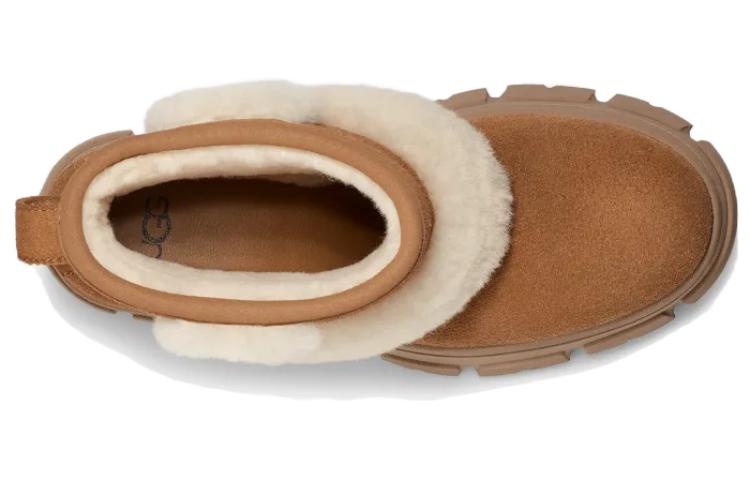 (WMNS) UGG Brooklyn Sunburst Heeled Boot 'Chestnut' 1145710-CHE