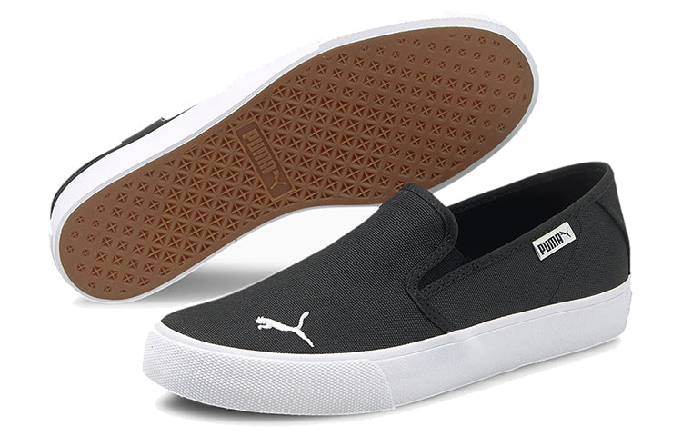 (WMNS) PUMA Bari Slip-On Black/White 374528-01