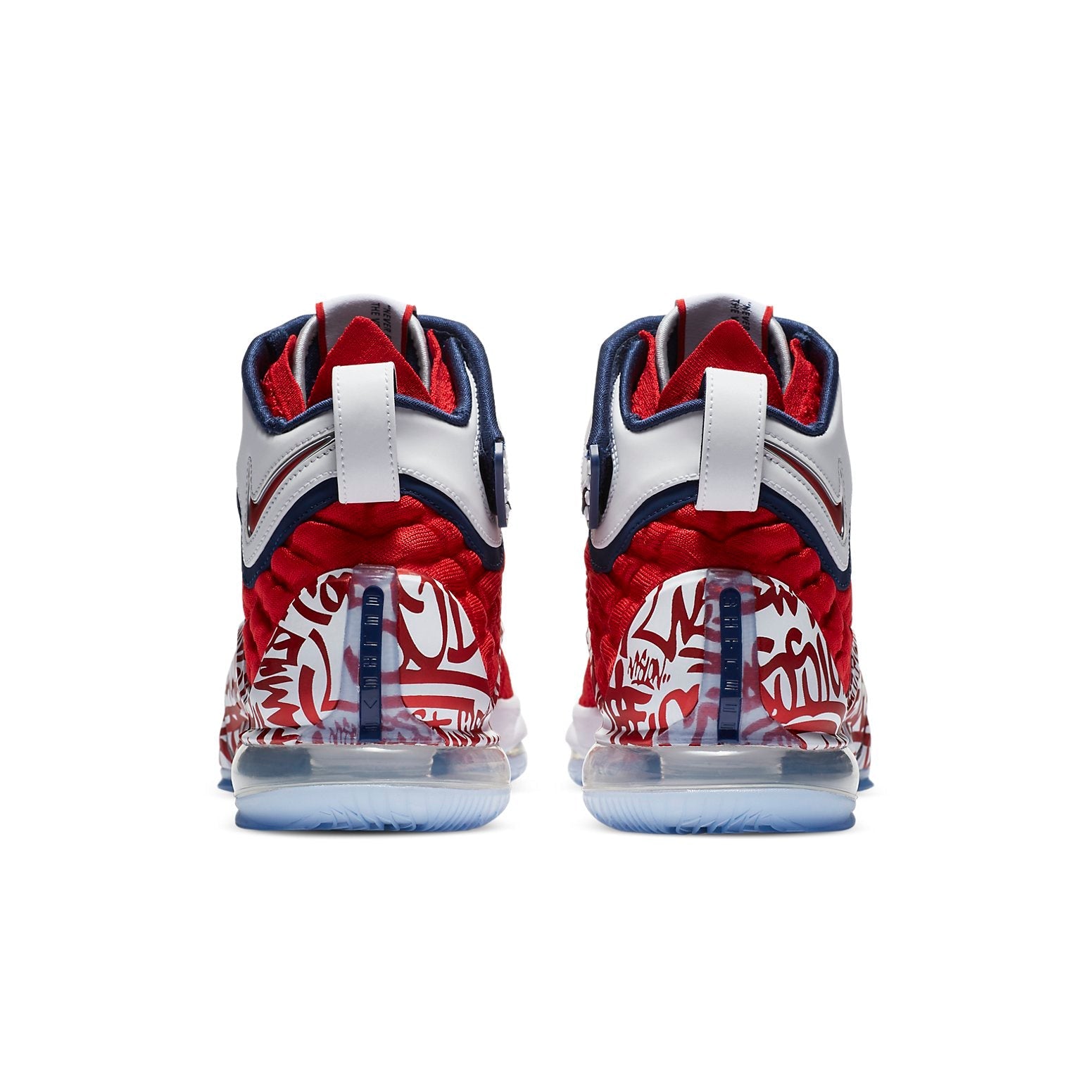 Nike LeBron 17 'LeBron 4 Red Graffiti' CT6047-600