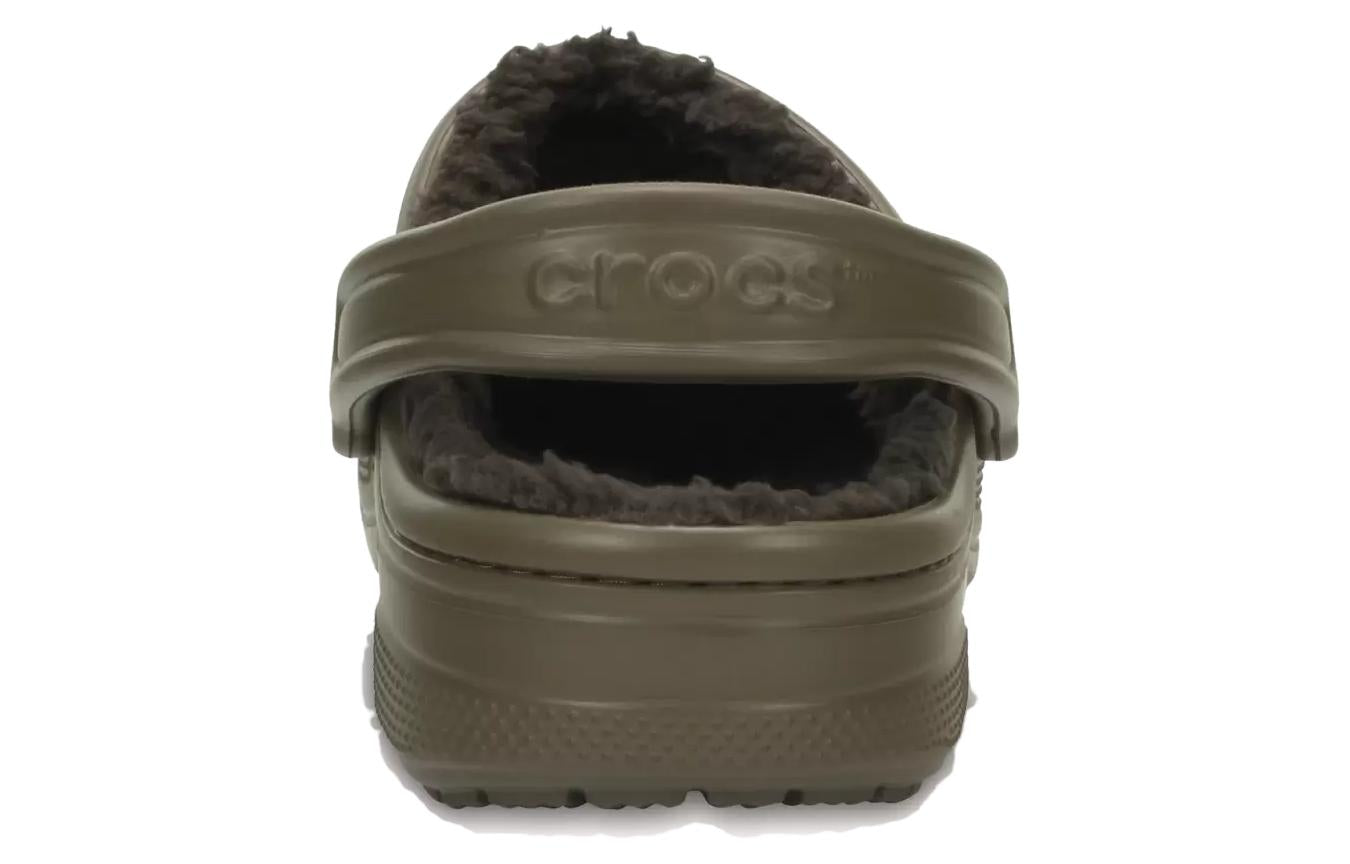 Crocs Winter Lined Clogs 'Walnut Espresso' 203766-23J
