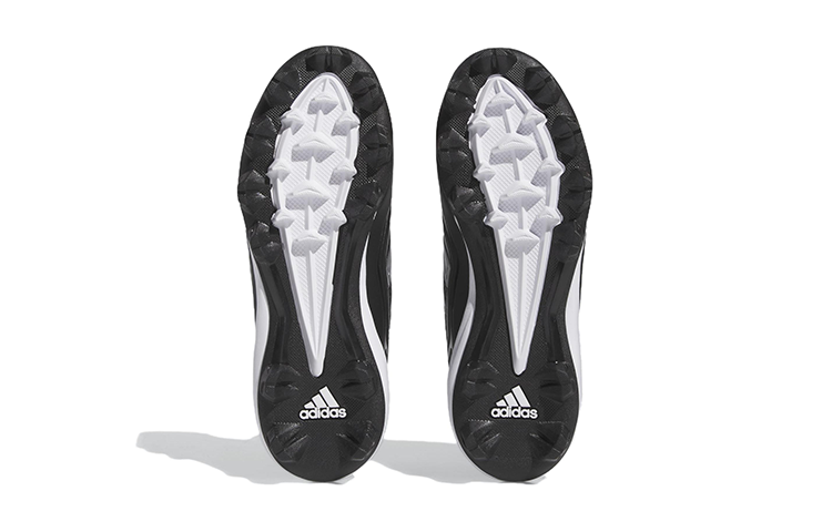 (GS) adidas PureHustle 3 MD 'Black Silver Metallic' IG7142