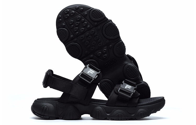 FILA Jagger Sandal Casual Fashion Black Sandals F12M124530FBK