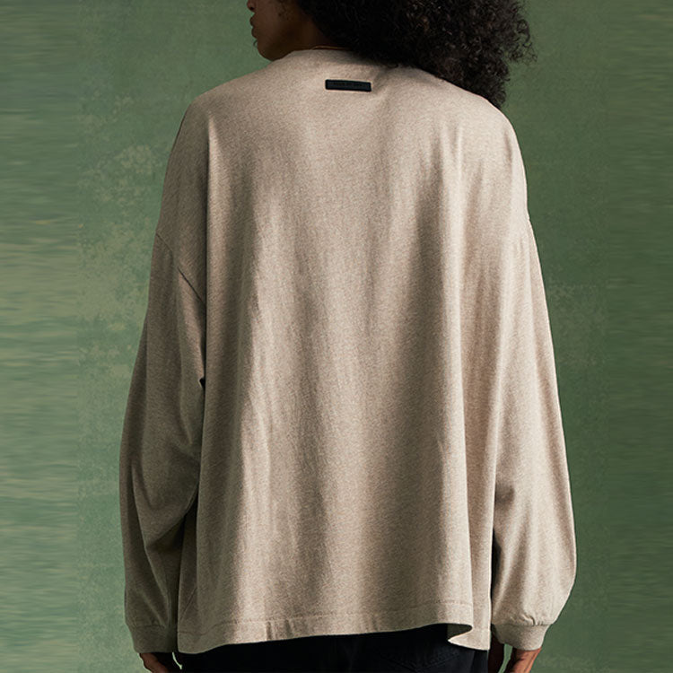 Fear of God Essentials FW23 Long Sleeve Tee 'Core Heather' 125BT232014F