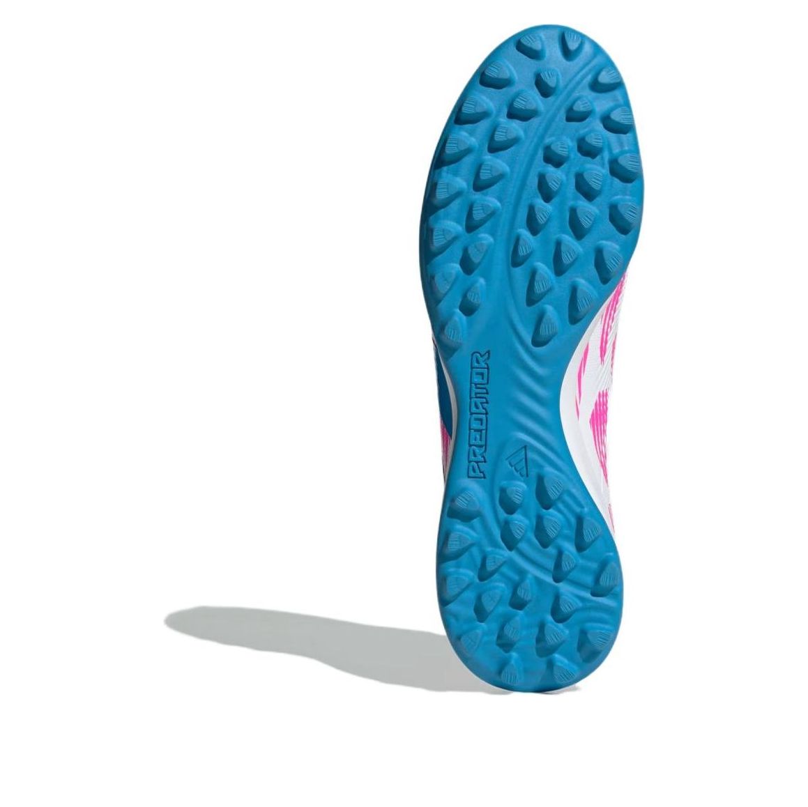 adidas Predator League Turf 'Cloud White Solar Blue Solar Pink' IF6379