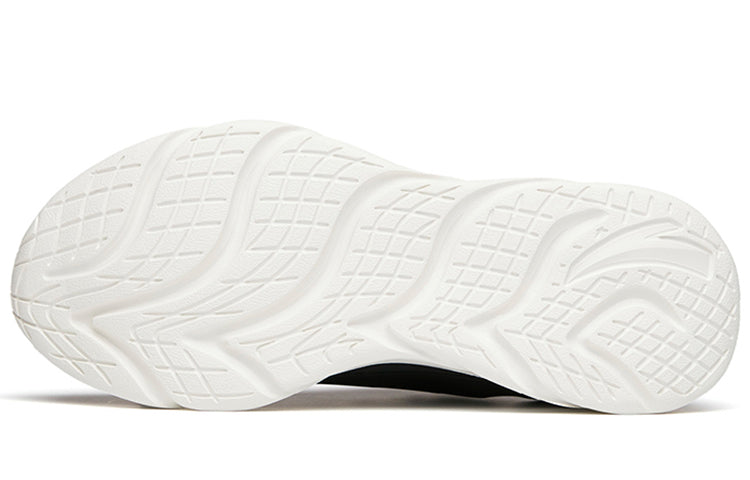 ANTA Running Series Sneakers 'Black Leather Red' 112145571-8