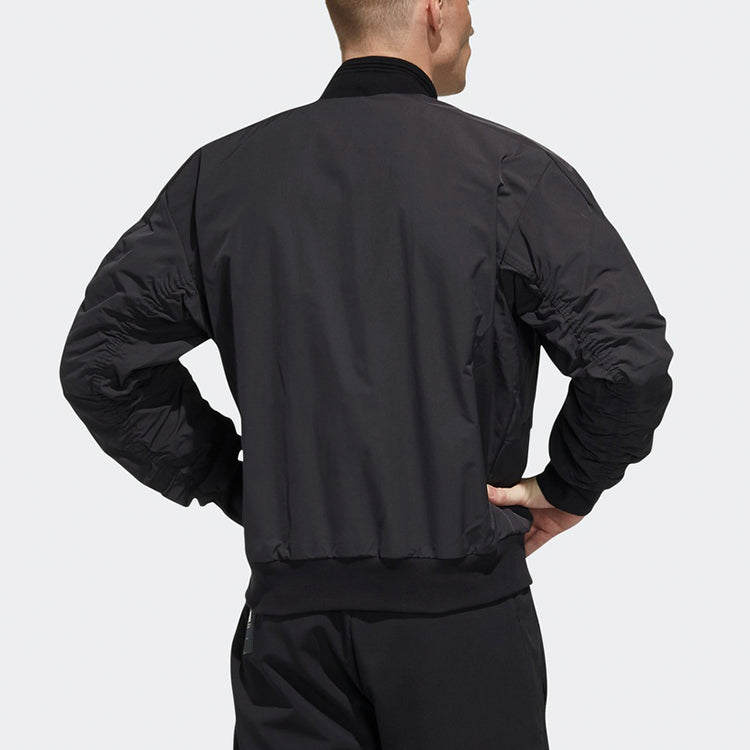 adidas Sleeve Casual aviator Jacket Black FM9381