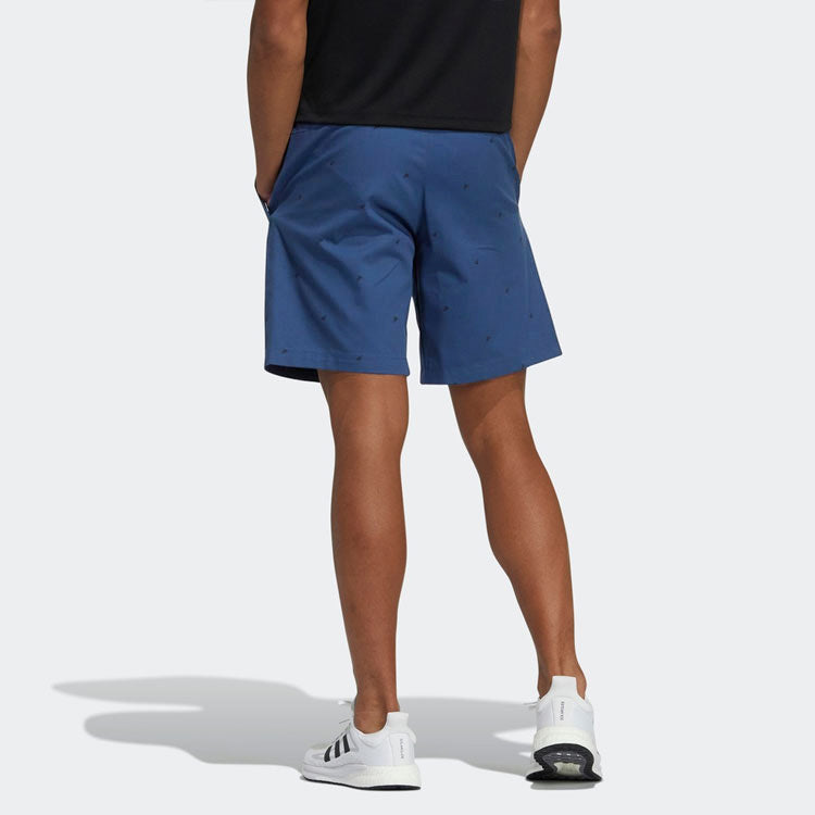 adidas Fi Short Aop Logo Printing Athleisure Casual Sports Shorts Navy Blue GP0946
