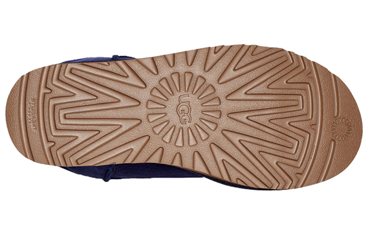 (WMNS) UGG Classic Mini Stud II Rivets Snow Boots Navy 1119101-MDL