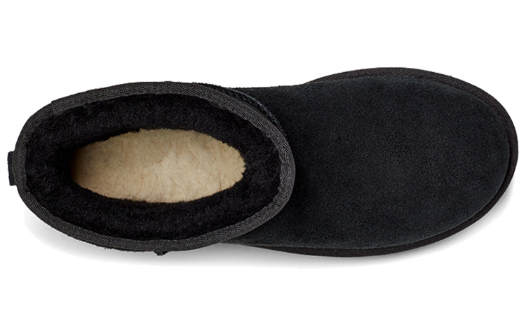 UGG Classic Mini Deco Suede Boot 'Black' 1115565-BLK