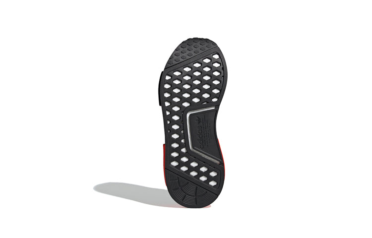 (GS) adidas NMD_R1 J 'Black Red' EE6676