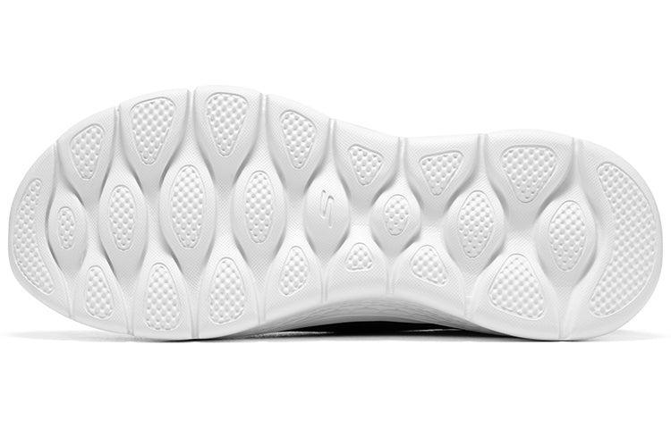 (WMNS) Skechers GO WALK Flex 'Relish - Black White' 124963-BKW