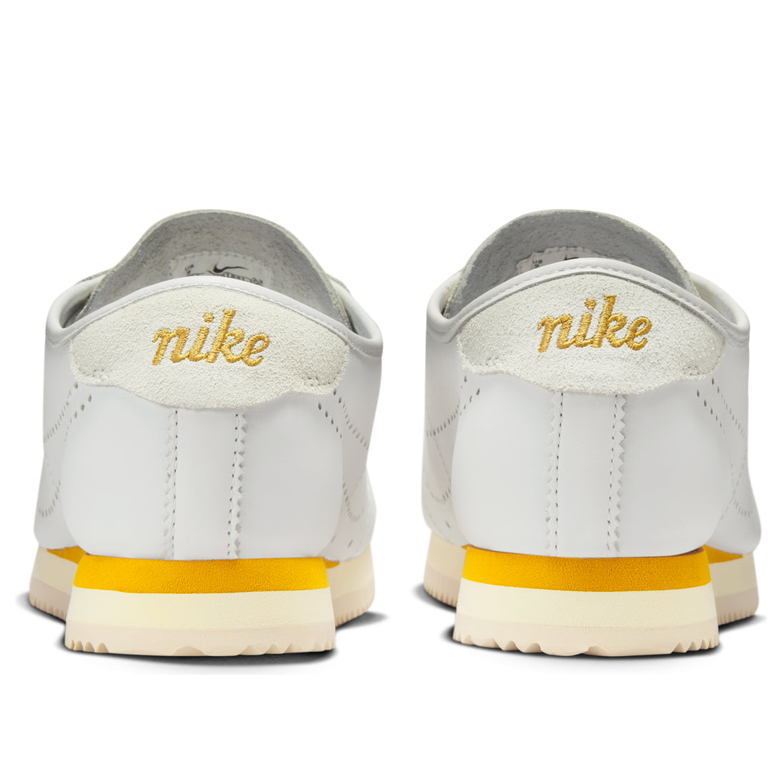 (WMNS) Nike Cortez 'White Bronze Perforated Swoosh' HQ1841-100