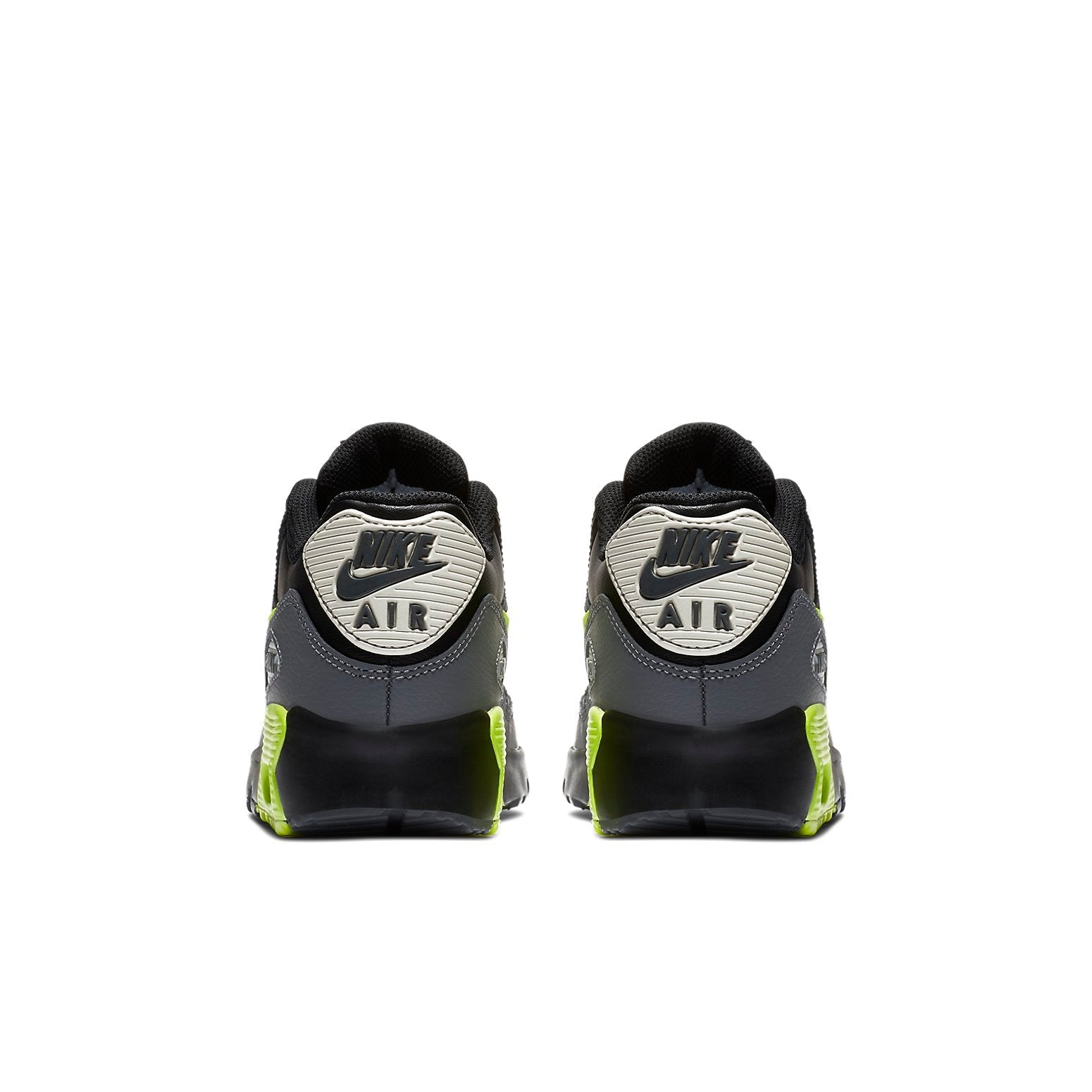 (GS) Nike Air Max 90 LTR 'Dark Grey Volt' 833412-023