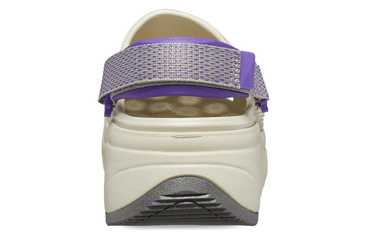(WMNS) Crocs Classic Hiker Xscape Croslite Clogs 'Beige Purple' 208365-2CF