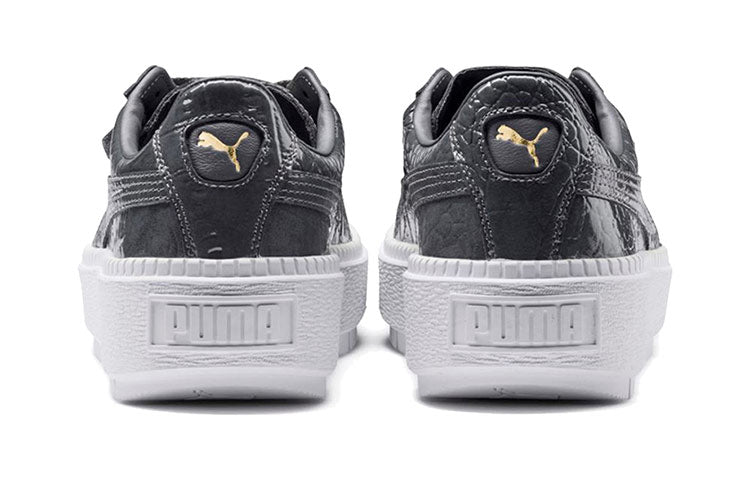 (WMNS) PUMA Platform Trace Exotic Lux 'Gray White' 367730-01